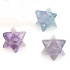 Fluorit merkaba Naturstein 13 mm, Stein der Genies