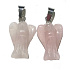 Rosie's Angel Schutzengel-Anhänger Naturstein, handgeschliffen 2 - 2,2 cm, Stein der Liebe