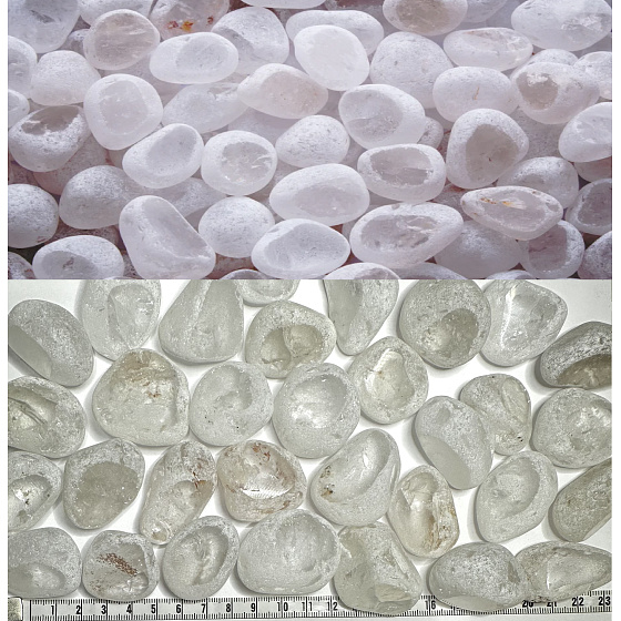 Kristallschliff für die Regenerationstherapie, ca. 4 - 7 cm, 1 Stück, Top Qualität, Natursteine