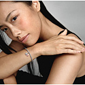 Charme Sterling Silber 925 Drei Fliesen Mahjong 3in1, Anhänger am Armband Symbol