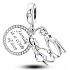 Charm Sterlingsilber 925 Familie ist ein Kreis der Liebe, Anhänger für Armband Familie