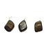Bronzit Troml-Anhänger Naturstein, 2,2 - 3 cm, 1 Stück, hochschützender Stein