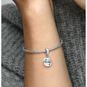 Charm Sterlingsilber 925 Familienliebe, 2-in-1 Anhänger für Armband Familie
