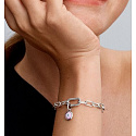 Charm Mini medailon - Zlé oko mini, přívěsek na náramek symbol