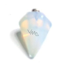 Opalit Sideric Pendel Kunststein 2,2 cm, Stein der Wünsche und der Hoffnung Opalit Sideric Pendel Kunststein 2,2 cm, Stein der Wünsche und der Hoffnung