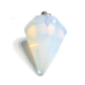 Opalit Sideric Pendel Kunststein 2,2 cm, Stein der Wünsche und der Hoffnung