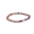 Turmalin rosa Armband elastisch Naturstein, Kugel 6 mm / 16-17 cm, Wächter der guten Laune