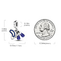 Charm Sterlingsilber 925 Tauchen, Schnorcheln, 3-in-1 Anhänger für Armband Sport