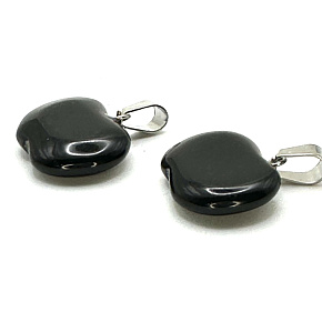 Onyx Apfel der Erkenntnis Anhänger Naturstein 1,5 cm, Stein der Lebenskraft