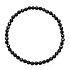 Onyx Facettenarmband elastischer Naturstein, Kugel 4 mm / 19 cm, Lebenskraftstein