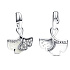 Sterling Silber 925 Ginkgo Biloba Blatt Symbol der Gesundheit, Widerstandsfähigkeit, Natur Armband Anhänger
