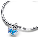 Charms Sterling Silber 925 Magischer Schmetterling Murano Glas Tier Armband Anhänger