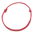 Kabbala-Armband rot verstellbar