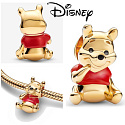 Sterling Silber 925 Disney Winnie the Pooh, Perle für Armband