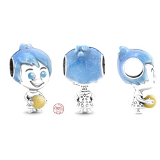 Charm Sterling Silber 925 Disney Pixar Joy glow in the dark Memory Orb, Perle am Armband Film