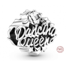 Charme Sterling Silber 925 Königin der Kugel, Perle auf Armband Symbol