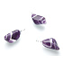 Amethyst Malawi Trommel-Anhänger Naturstein M, ca. 2,5 cm, Stein der Könige und Bischöfe