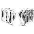 Charm Sterling Silber 925 Sternzeichen Sparkling Virgo, Perle für Armband