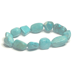 Tyrkenit Troml Armband elastischer Naturstein aus glänzenden und abgerundeten Steinen 16 - 17 cm, Stein der jungen Leute, die ein Lebensziel suchen Tyrkenit Troml Armband elastischer Naturstein aus glänzenden und abgerundeten Steinen 16 - 17 cm, Stein der jungen Leute, die ein Lebensziel suchen