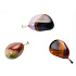 Sardonyx Troml-Anhänger Naturstein M, ca. 2,5 cm, Stein des Glücks und der Lebenskraft