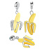 Charms Sterling Silber 925 Banane, Essen und Trinken Armband Anhänger