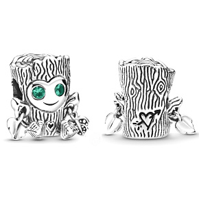 Charme Sterling Silber 925 Niedliche Baum Kreatur Perle auf Armband Film Charme Sterling Silber 925 Niedliche Baum Kreatur Perle auf Armband Film