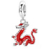 Charm Dragón - drak, přívěsek na náramek – symbol síly, odvahy a ochrany zvíře