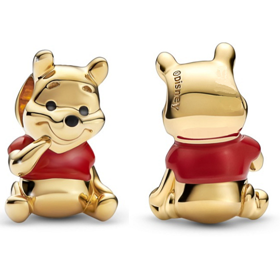 Sterling Silber 925 Disney Winnie the Pooh, Perle für Armband