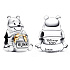 Charme Sterling Silber 925 Disney 100. jahrestag Winnie the Pooh, Perle für Armband
