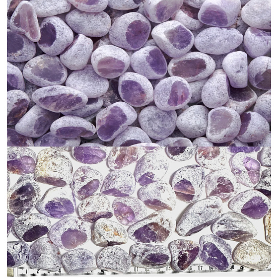 Amethyst geschliffen für regenerative Therapie, ca. 4 - 7 cm, 1 Stück, Top Qualität, Stein der Könige und Bischöfe