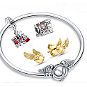 Charms Sterling Silber 925 Harry Potter - Hogwarts Express, Armband Anhänger