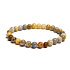 Crazy Achat Armband elastisch Naturstein, Kugel 6 mm / 16 - 17 cm, bringt Erfolg ins Leben