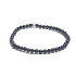 Goldstein blau Avanturyv Armband elastisch, synthetischer Stein Kugel 4 mm / 16 - 17 cm, Ehrgeiz Stein