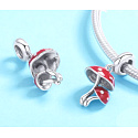 Charms Sterling Silber 925 Fliegenpilze, Natur Armband Anhänger