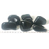 Obsidian Getrommelter Naturstein 40 - 100 g, 1 Stück, Rettungsstein