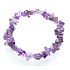 Amethyst-Armband Naturstein 19 cm, Stein der Könige und Bischöfe