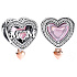 Charme Sterling Silber 925 Mum - gestanztes Herz Mum, Perle am Armband Familie