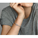 Charm Sterling Silber 925 Sternzeichen Sparkling Aquarius, Perle für Armband