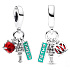 Charm Sterling Silber 925 New York City Triple 3in1, Reise-Armband-Anhänger