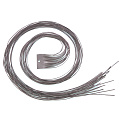 Flaches braunes Leder 2 mm, Länge ca. 120 cm 1 Stück