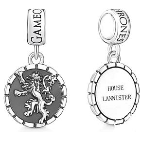 Charme Sterling Silber 925 Game of Thrones Lanister Wappen, Armband Anhänger, Film