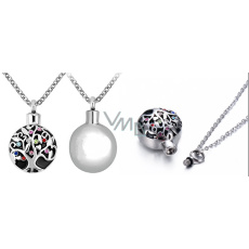 Gedenk-Urnenanhänger, Tree of Life wasserdicht, Edelstahl Gedenk-Urnenanhänger, Tree of Life wasserdicht, Edelstahl