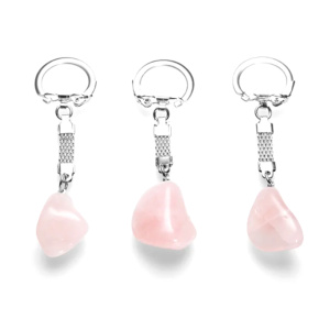 Rosie's Schlüsselanhänger Naturstein ca. 10 cm 1 Stück, Liebesstein