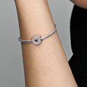 Charme Sterling Silber 925 Happy Anniversary, Stopper, Clip Perle für Armband