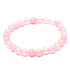 Rosie's Armband elastisch Naturstein, Kugel 6 mm / 16 cm, für Kinder, Stein der Liebe