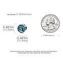 Sterling Silber 925 Surf - für Surfer, Perle für Armband Sport