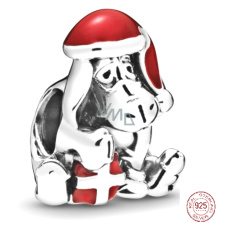 Charm Sterling Silber 925 Disney Winnie the Pooh, Isaac's Christmas, Armband Perle Charm Sterling Silber 925 Disney Winnie the Pooh, Isaac's Christmas, Armband Perle