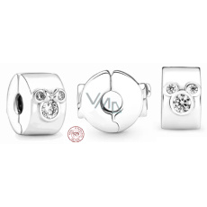 Charms Sterling Silber 925 Disney Mickey Mouse & Minnie Mouse, Stopper, Clip Perle für Armband Charms Sterling Silber 925 Disney Mickey Mouse & Minnie Mouse, Stopper, Clip Perle für Armband