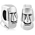Charme Sterling Silber 925 Osterinsel Moai Statue, Perle auf Reise Armband