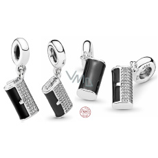 Sterling Silber 925 Handtasche Schreiben Tasche, Armband Anhänger, Interessen